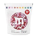 M&M’S Valentine's Day Chocolate Gift Bag, 2lb Red Pink White M&M'S with Messages, Bulk Valentine's Candy for Galentine’s Gifts, Party Favors, Candy