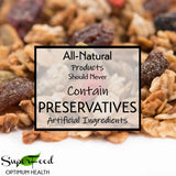 Gerbs Super 5 Fruit Granola, 2 LBS - Top 14 Food Allergy Free & Non GMO - Unsulfured & Keto Safe - Cranberry, Blueberry, Goji Berry, Cherry, Raisin