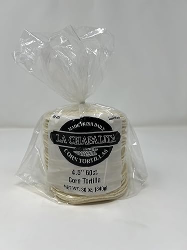 La Chapalita 4.5" Taco Corn Tortillas, 60 ct