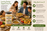 Medium Pre-cooked Couscous | 5 lb Container | Durum Wheat Semolina | Quick Cooking Grain for Salads | Side Dishes | Meal Prep & Mediterranean Recipes by Dasher's Spice & Beans