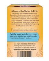 Yogi Tea, DeTox, 16 Count