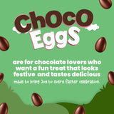 Colombina Easter Chocolate Eggs, Easter Candy for Kids and Teens, Milk Chocolate Individually Wrapped in Pastel Foil for Baskets, Egg Hunts & Gifts