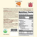 Tere e Tradizionni Organic Timilia/Tumminia Low-Gluten Index Semi-Whole Wheat Busiate Pasta - Ancient Grains Grown in Sicily Italy - Al Dente Texture