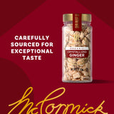 McCormick Gourmet Collection Crystallized Ginger, Organic, Non GMO, Our Best Herbs & Spices, Sweet Spiciness, Elevate Desserts, Baked Goods