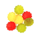 Yupik Gummy Jelly Flowers 17.6 oz (1.1 lb) Vegan Jelly Candies with Natural Colours & Fruit Flavours, Colourful Flower-Shaped Treats Ideal