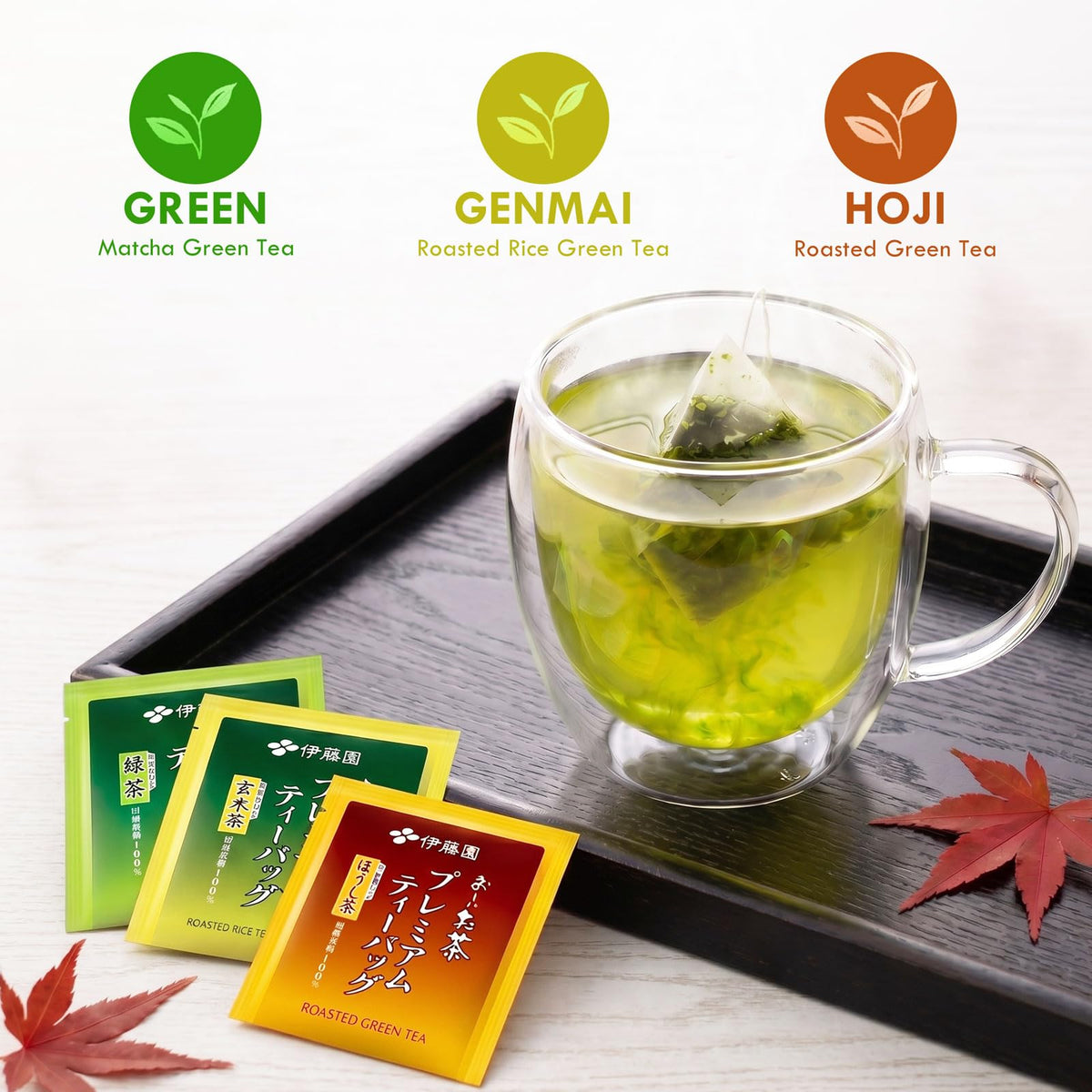 SHOGUN CANDY, Japanese Snacks & Japanese Candy Variety Pack 33 Pcs with Premium Japanese Tea