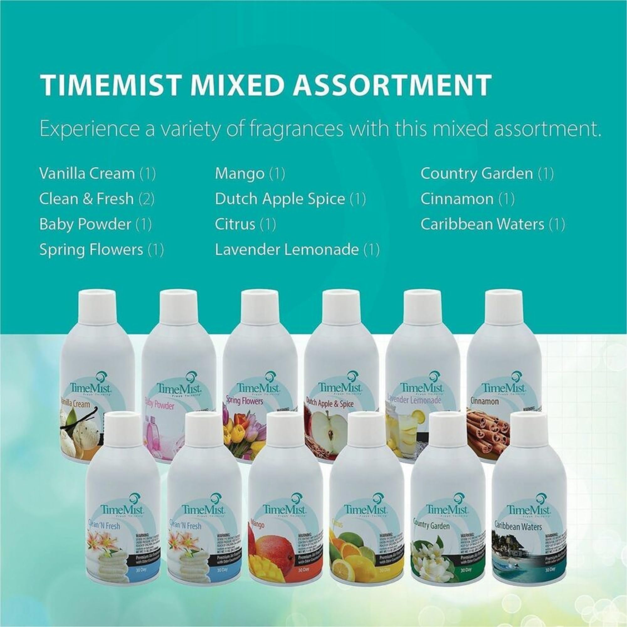 TimeMist® Clean & Fresh Dispenser Refill, 6.6 Oz
