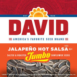 David Seeds Sunflower Seeds, Jalapeno, 5.25 oz - Pack of 6