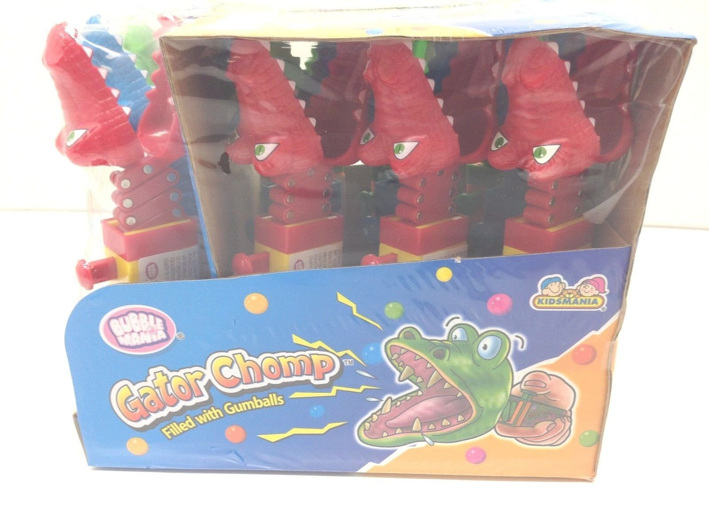 Gator Chomp Filled with GUMBALLS 12 Count