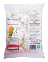 Haoliyuan Corn Flavor Sweet Soft Chewy Milk Candy, 100 Pieces (360g)