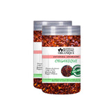 Blessfull Healing Organic Korean Red Pepper Flakes 100 Gram (3.52 oz) Each (Pack Of 2) = 200 Grams, Vegan