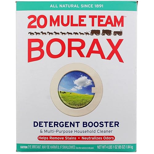 Borax 20 Mule Team Detergent Booster, 65 Oz. (3)
