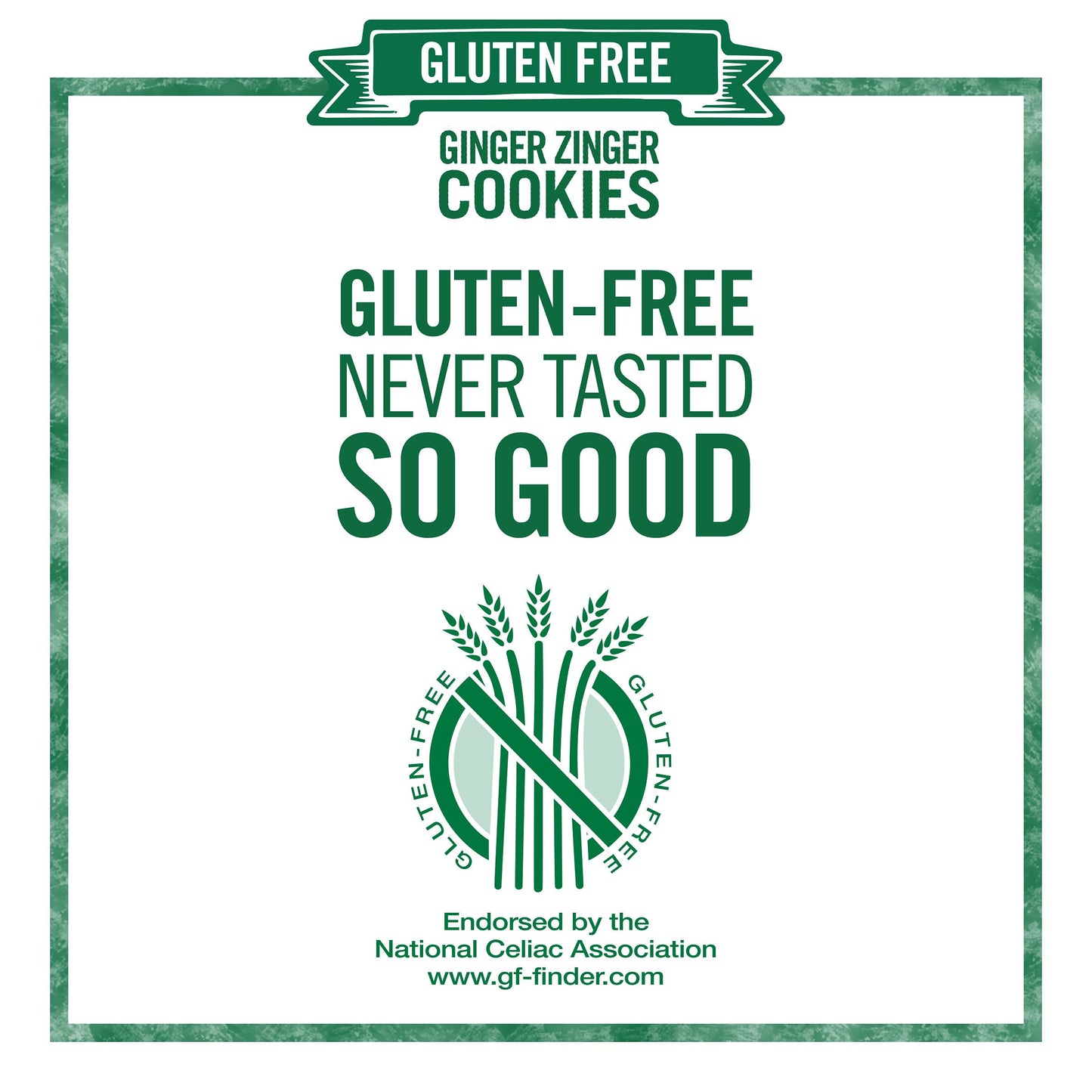 Tate's Bake Shop 6 Pack Gluten Free Ginger Zingers