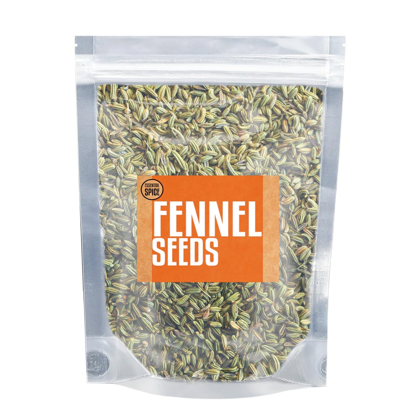 Essential Spice Fennel Seeds, 60 oz - Whole, Aromatic Seeds with Sweet, Licorice-Like Flavor - Perfect for Sausage, Baking, Curries, Teas