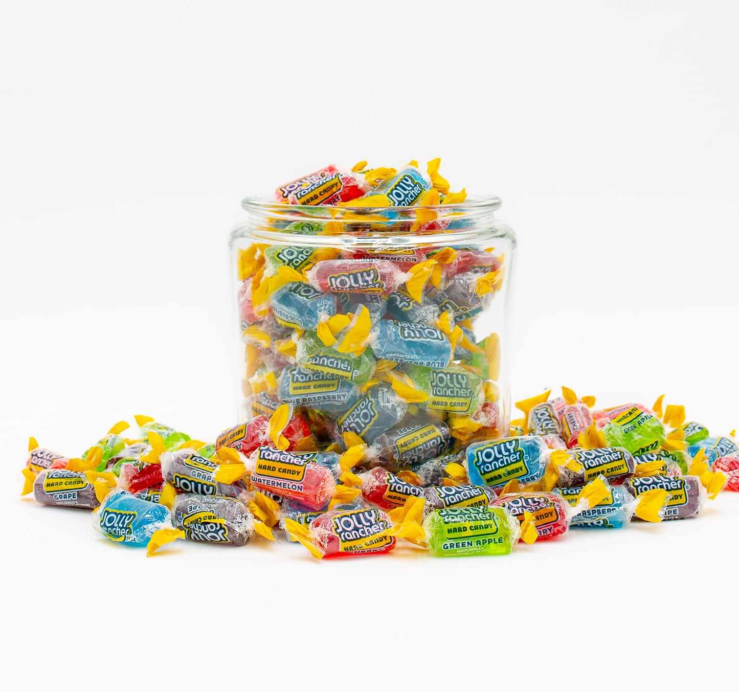 Jolly Ranchers Hard Candy ASSORTED 5 lb - Bulk Bag, 5 Original Flavors (Watermelon, Blue Raspberry, Cherry, Green Apple, Grape)