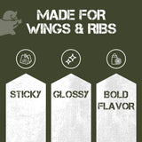 WarPig BBQ FUBAR Flamethrower BBQ Sauce - Spicy Habanero Texas Style Barbecue Sauce for Ribs, Wings, and Pulled Pork - Sweet & Smoky Heat BBQ Sauce