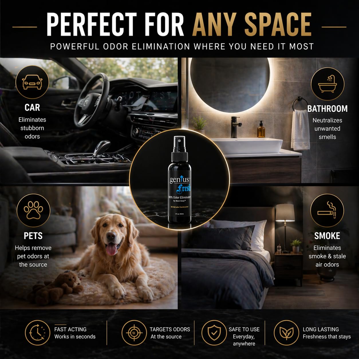 Genius Fresh Odor Spray