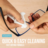 ClearVis Pre-Moistened Lens Wipes - ClearVis 400 Individually Wrapped Wipes, Streak-Free Cleaning for Eyeglasses, Phones, Cameras, Binoculars