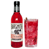 Barsmith Bar Essentials Grenadine Syrup - Sweet Cherry and Pomegranate Notes - No Artificial Flavors & Non-GMO Cocktail Mixer - Ideal for Shirley