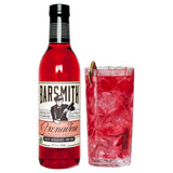Barsmith Bar Essentials Grenadine Syrup - Sweet Cherry and Pomegranate Notes - No Artificial Flavors & Non-GMO Cocktail Mixer - Ideal for Shirley