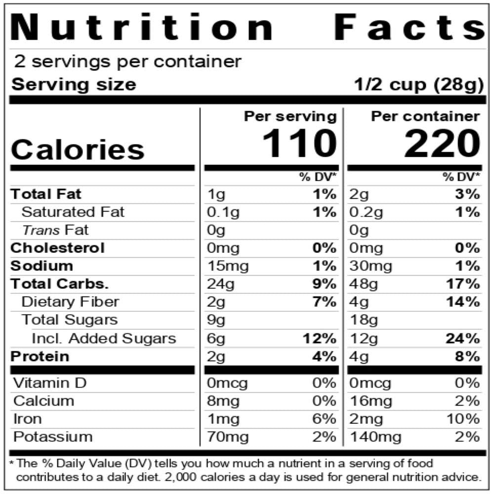 Naturalvert Organic, gluten-free, vegan granola Mixed Berry, 2oz (Pack of 5)…