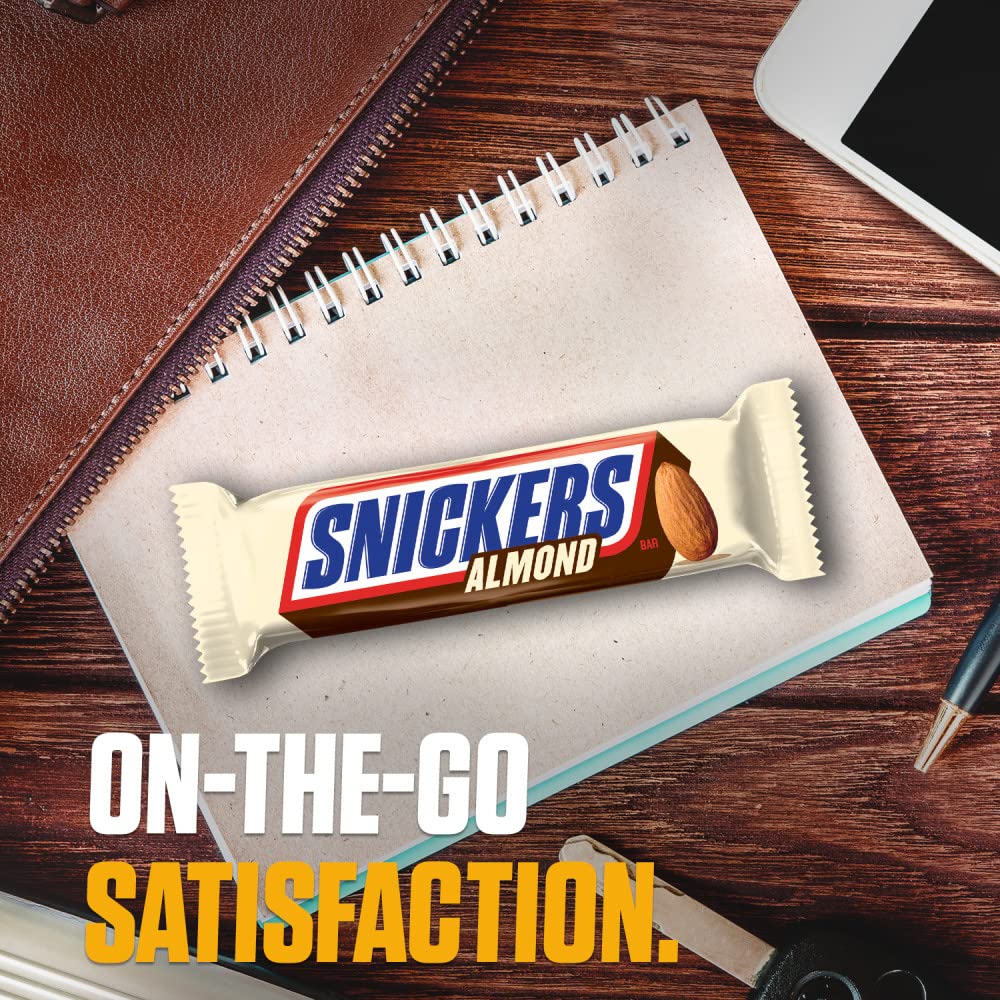 Snickers Almond Chocolate Bar (401050) 1.76 oz (Pack of 24)