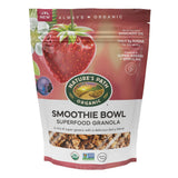 Nature's Path Organic Superfood Smoothie Bowl Granola, 9.5 oz (Pack of 1), with Berries & Super Greens, Gluten Free, Non-GMO