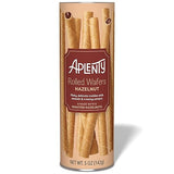Amazon Brand - Aplenty, Hazelnut Rolled Wafers, 5 oz