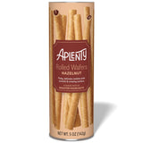 Amazon Brand - Aplenty, Hazelnut Rolled Wafers, 5 oz