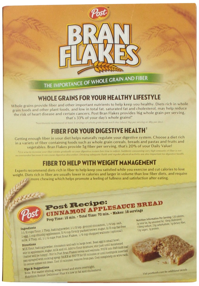 Post Bran Flakes Cereal, 16 oz
