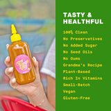 Mango Tango - Sweet & Spicy Tropical Heat - Carrot-Based Hot Sauce - Vegan, Gluten-Free, Small Batch - 8 oz