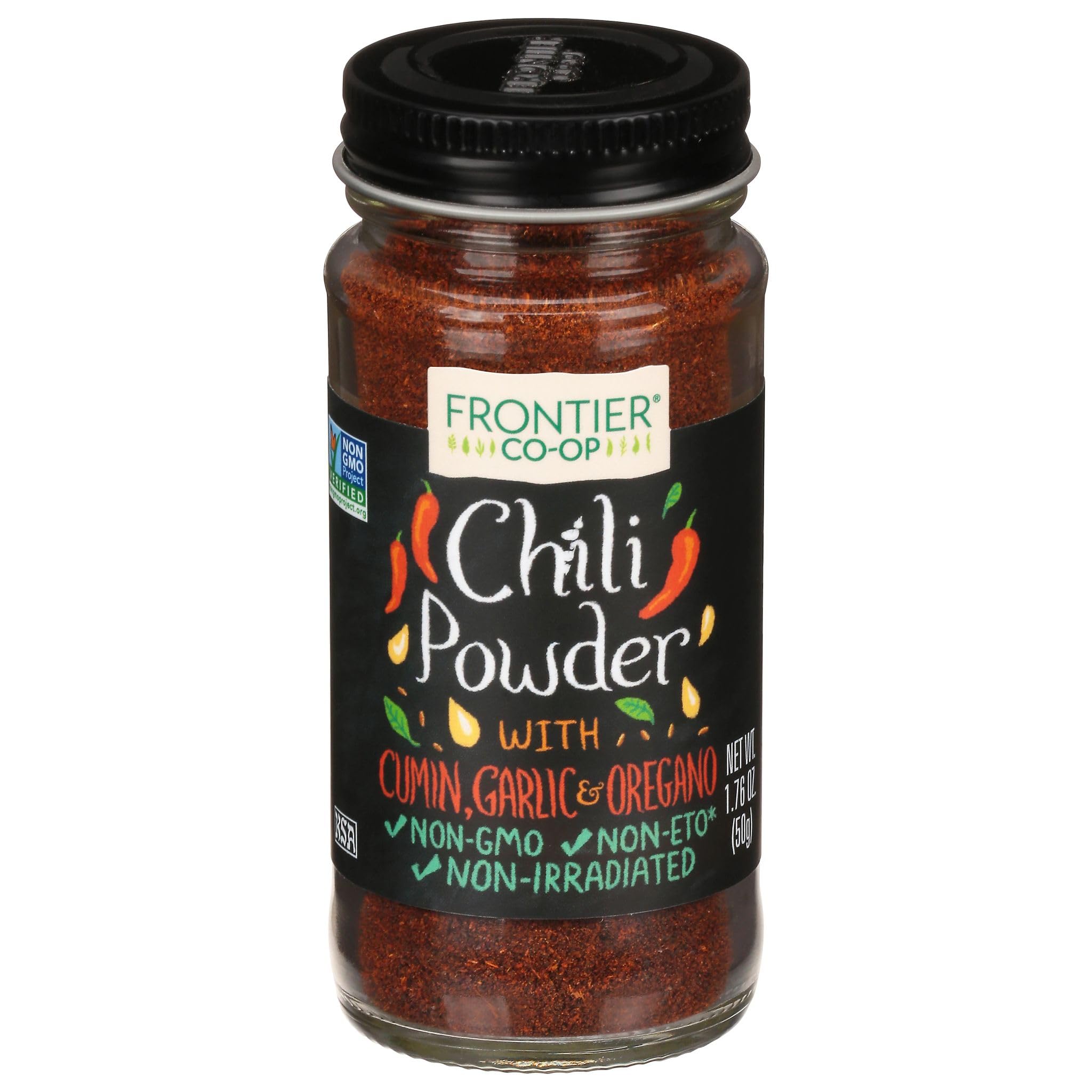 Frontier Co-op Chili Powder Blend, Fiesta, 1.76 oz
