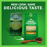 Green Mountain Coffee Roasters Breakfast Blend, Whole Bean Coffee, Bagged 18 oz