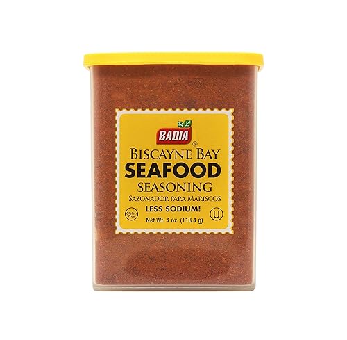 Badia Biscayne Bay Seafood Seasoning, 4 oz - Savory Blend for Fish, Shrimp & Coastal-Inspired Dishes