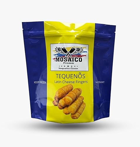 Mosaico Frozen Tequeños -Latin Cheese Fingers- By Mosaico Venezuelan Cuisine (28 count)