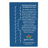 NOW Foods, Nighttime™ Tea, Mellow Nighttime Herbal Tea, Soothing, Relaxing Brew Before Bedtime, Premium Unbleached Tea Bags with No-Staples Design