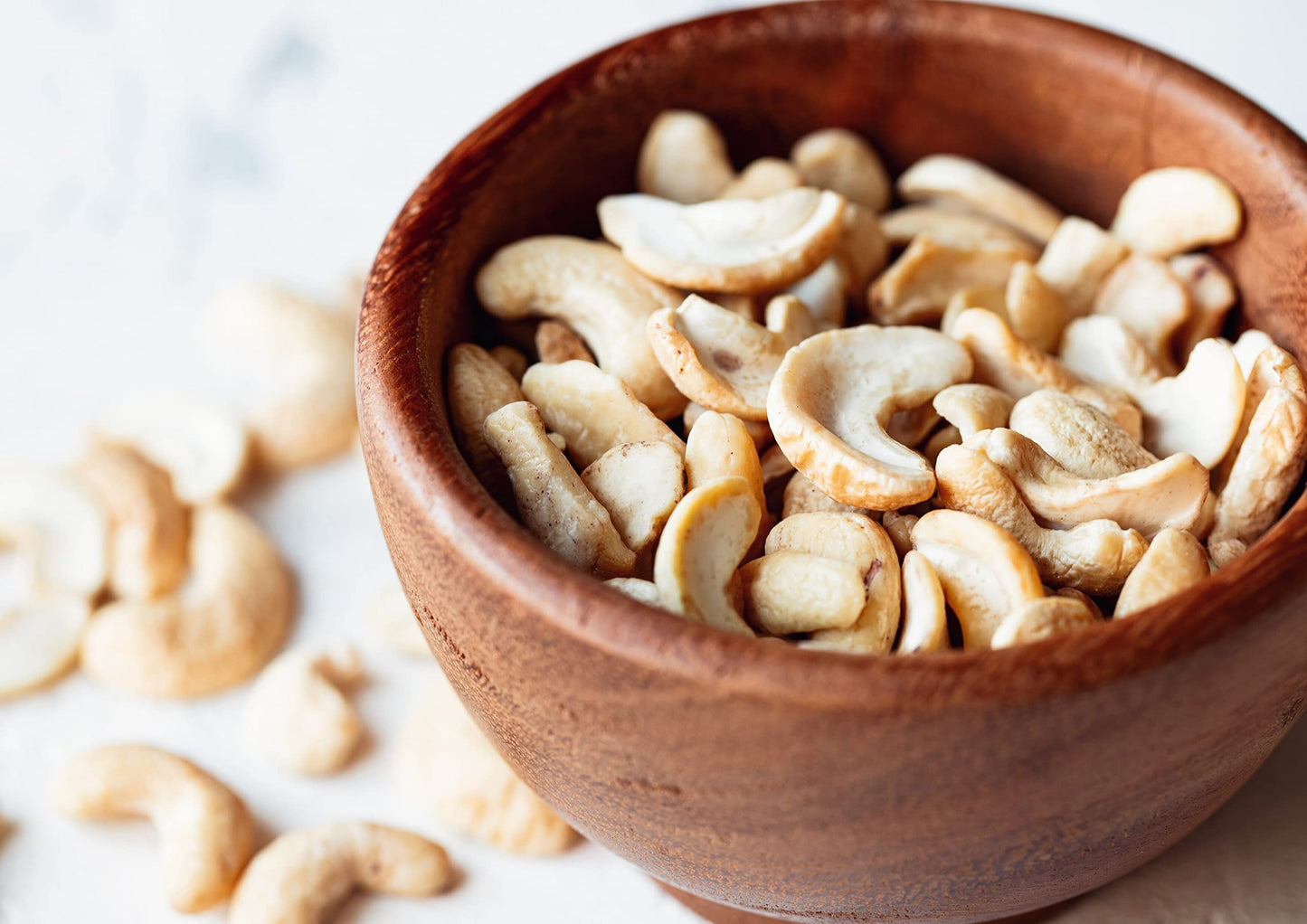 Food to Live Organic Cashew Pieces, 4 Pounds - Non-GMO, Kosher, Vegan, Unsalted, Unroasted, Bulk