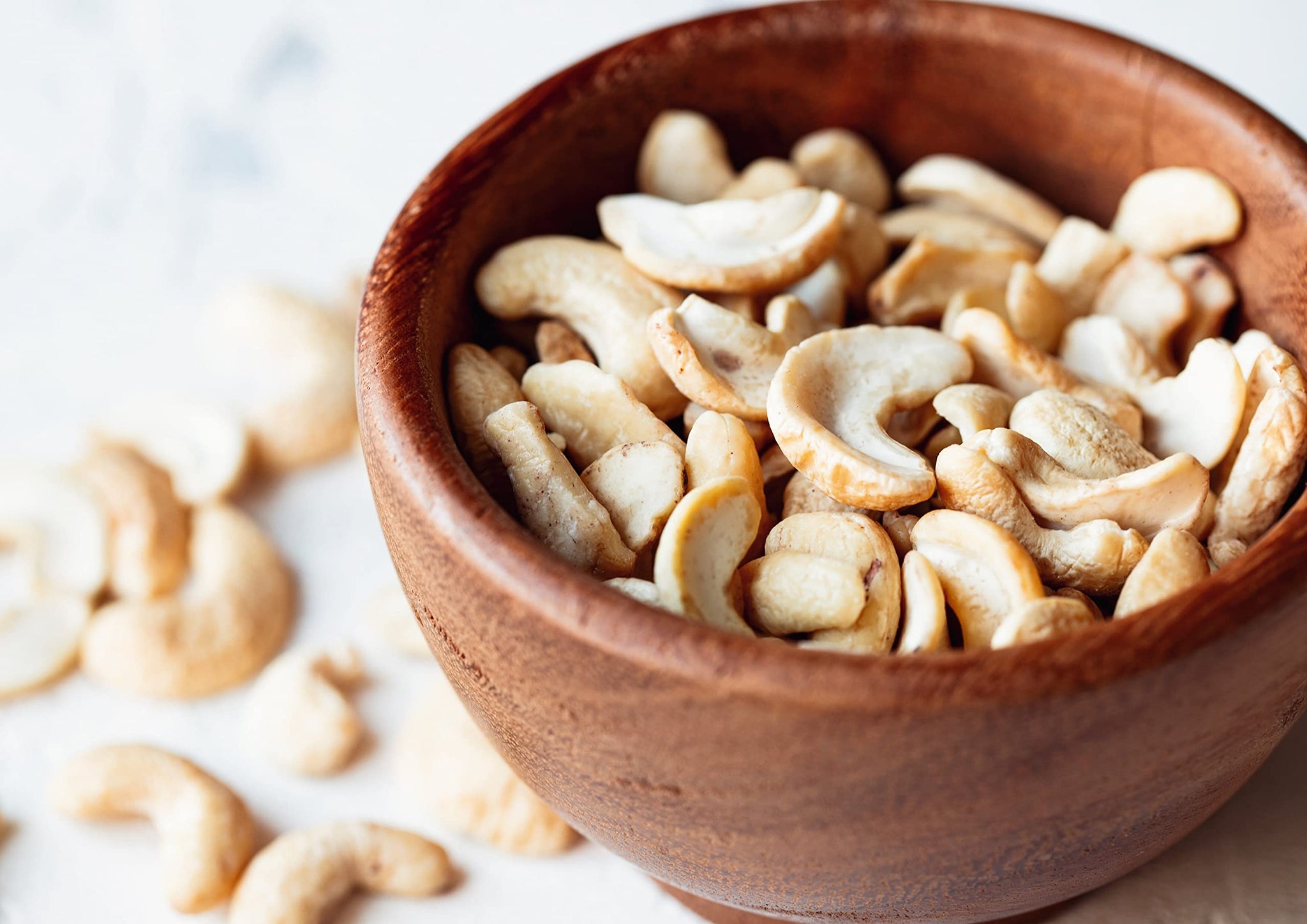 Food to Live Organic Cashew Pieces, 4 Pounds - Non-GMO, Kosher, Vegan, Unsalted, Unroasted, Bulk