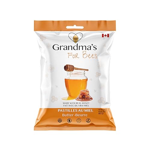 Grandma's Honeydrops | Honey and Butterscotch 80g X Pack of 4