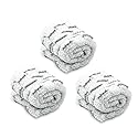 ITTAHO 3 Pack Microfiber Pads Replacements for Window Squeegee Set, Window Cleaner Kit, Professional Scrubber Refill Sleeve - 11 Inch