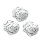 ITTAHO 3 Pack Microfiber Pads Replacements for Window Squeegee Set, Window Cleaner Kit, Professional Scrubber Refill Sleeve - 11 Inch