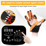 Salario Rehabilitation Robot Gloves,Stroke Hemiplegia Rehabilitation Training Equipment, Finger Straightening Brace Guard Protector, for Hand Function