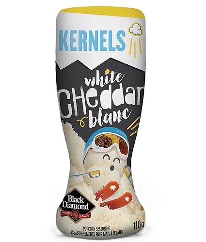 Kernels Popcorn Seasoning White Cheddar 110g Imported from Canada