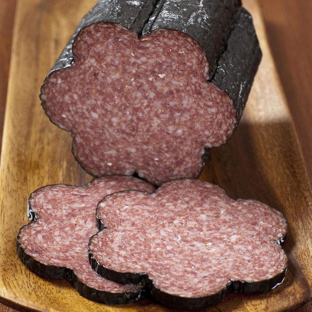 Old Forest Brand Salami. Flower-Shaped Sausage by Piller's (Black Kassel) Canada approx. 2.7 lb