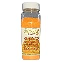 Smoked Cheddar Cheese Powder | Smoky Cheese Seasoning & Sauce Mix for Popcorn, Fries, Pasta, Pretzels & Snacks | Shaker & Easy Pour Tops Included | 1