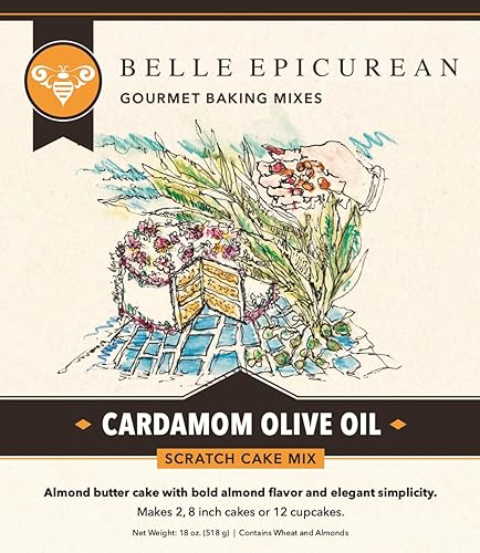 Belle Epicurean Cardamom Olive Oil Cake Mix