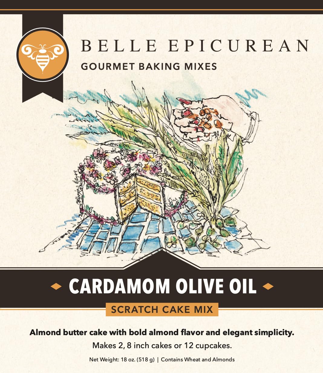 Belle Epicurean Cardamom Olive Oil Cake Mix