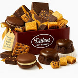 Dulcet Bakery Gift Baskets For Fathers Day - Gourmet Freshly Baked Treats - Premium Chocolate Brownies, Whoopie Pies, Cookies - Great Gift for Mom