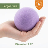 Wool Dryer Balls 3 Pack XL, Natural Fabric Softener New Zealand Wool?Handmade Organic Laundry Dryer Balls, Reusable 1000 Loads,Wrinkles Free, Shorten