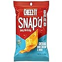 Sunshine Cheez-It Snap'd Crackers, Cheddar Sour Cream And Onion, 2.2 Oz Pouch, 6/pack